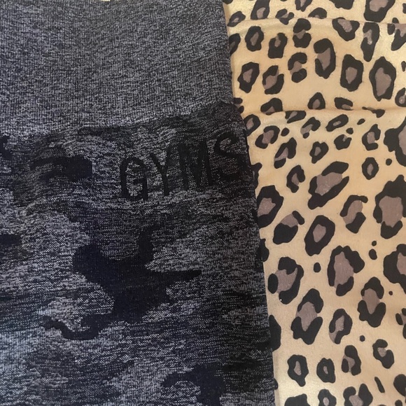 GYMSHARK navy leggings - Picture 2 of 6